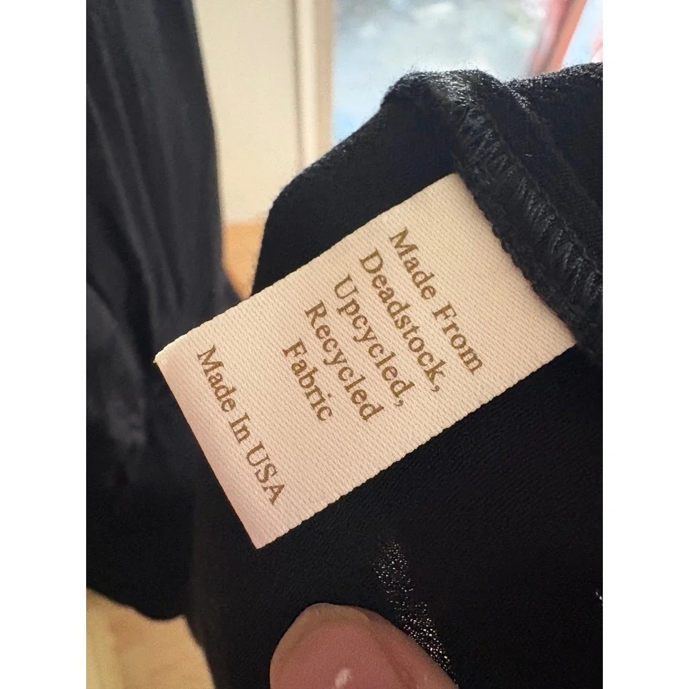 CHRISTY DAWN Black Augusta Wrap
Midi Dress Size Large - Picture 8 of 11